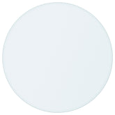 48-inch 6mm Round Clear Tempered Glass Top